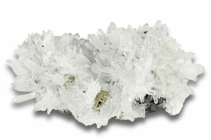 Quartz Crystal Cluster: Crystals on Crystals! - Peru #250329